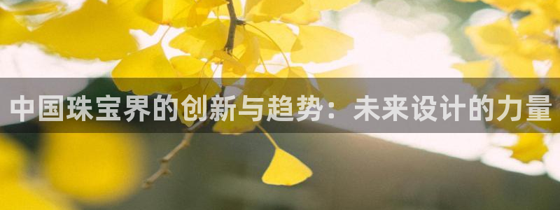 新宝5侹刔：中国珠宝界的创新与趋势：未来设计的力量