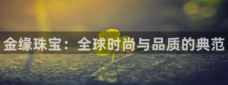 新宝5如何注册登录：金缘珠宝：全球时尚与品质的典范
