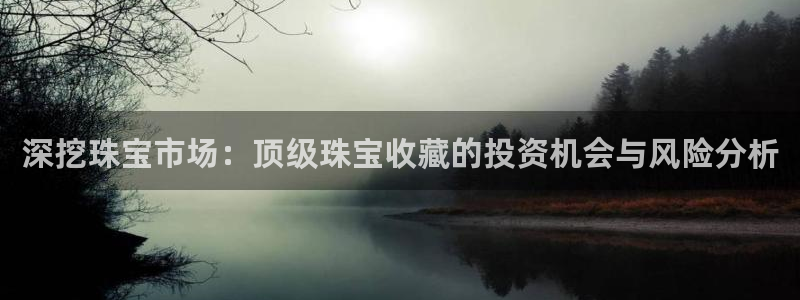 新宝5的网址：深挖珠宝市场：顶级珠宝收藏的投资机会与风险分析