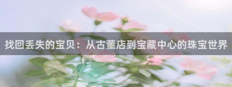 皇冠新宝5：找回丢失的宝贝：从古董店到宝藏中心的珠宝世界