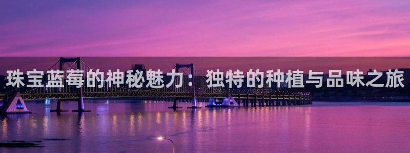 新宝5_测：珠宝蓝莓的神秘魅力：独特的种植与品味之旅