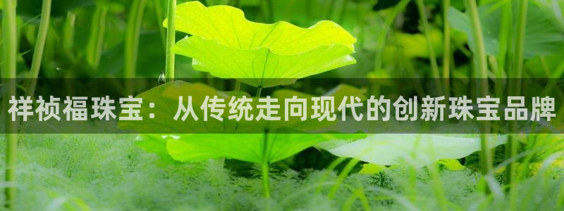 新宝5平台登录下载软件：祥祯福珠宝：从传统走向现代的创新珠宝品牌